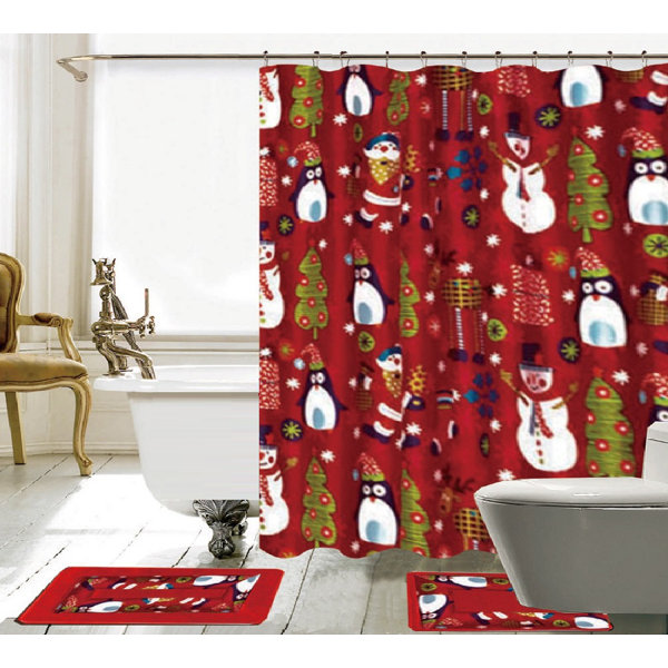 The Holiday Aisle® Iyla 15 Piece Christmas Bath Set & Reviews Wayfair